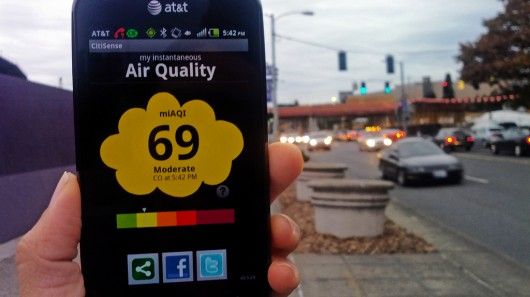 Τα smartphones θα καθορίζουν την ποιότητα του αέρα